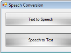 [Vb.net] Speech conversion